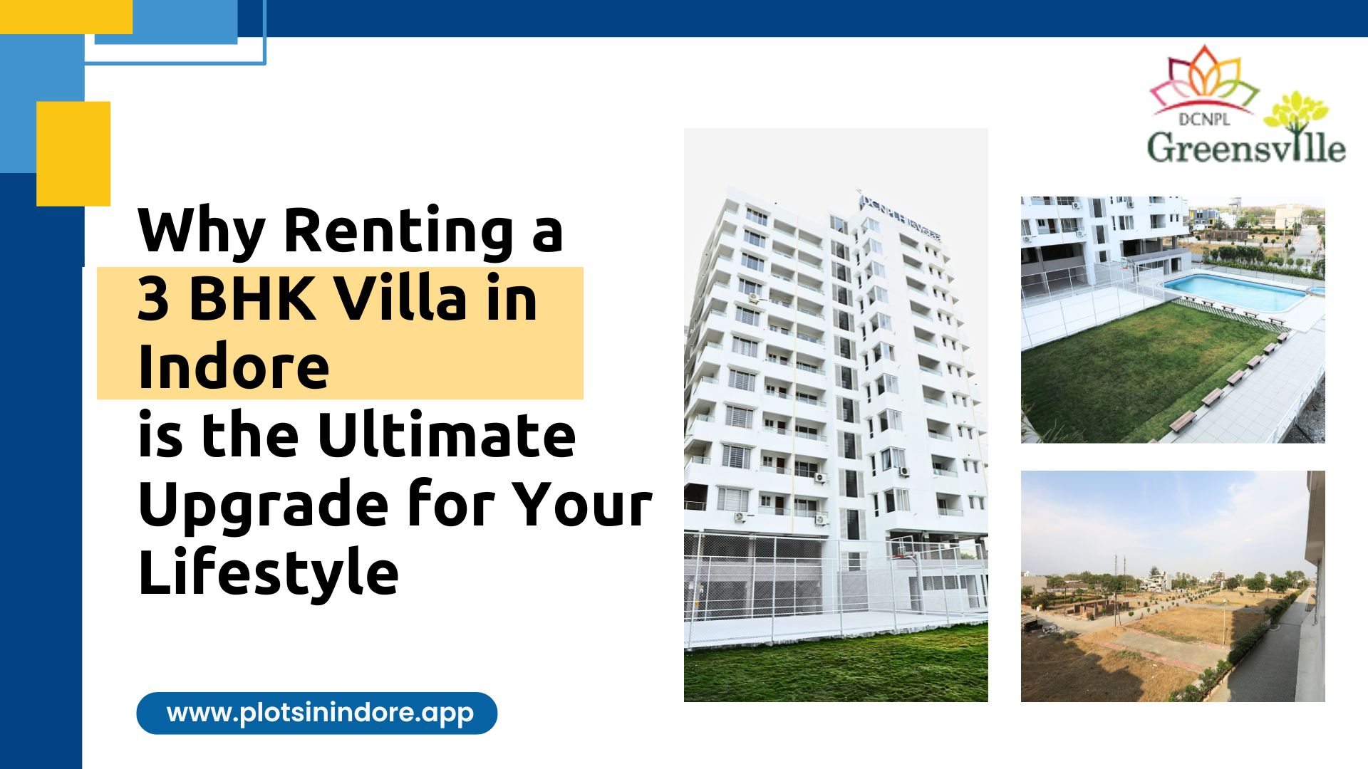 Why Renting a 3 BHK Villa in Indore is the Ultimate Upgrade for Your Lifestyle
