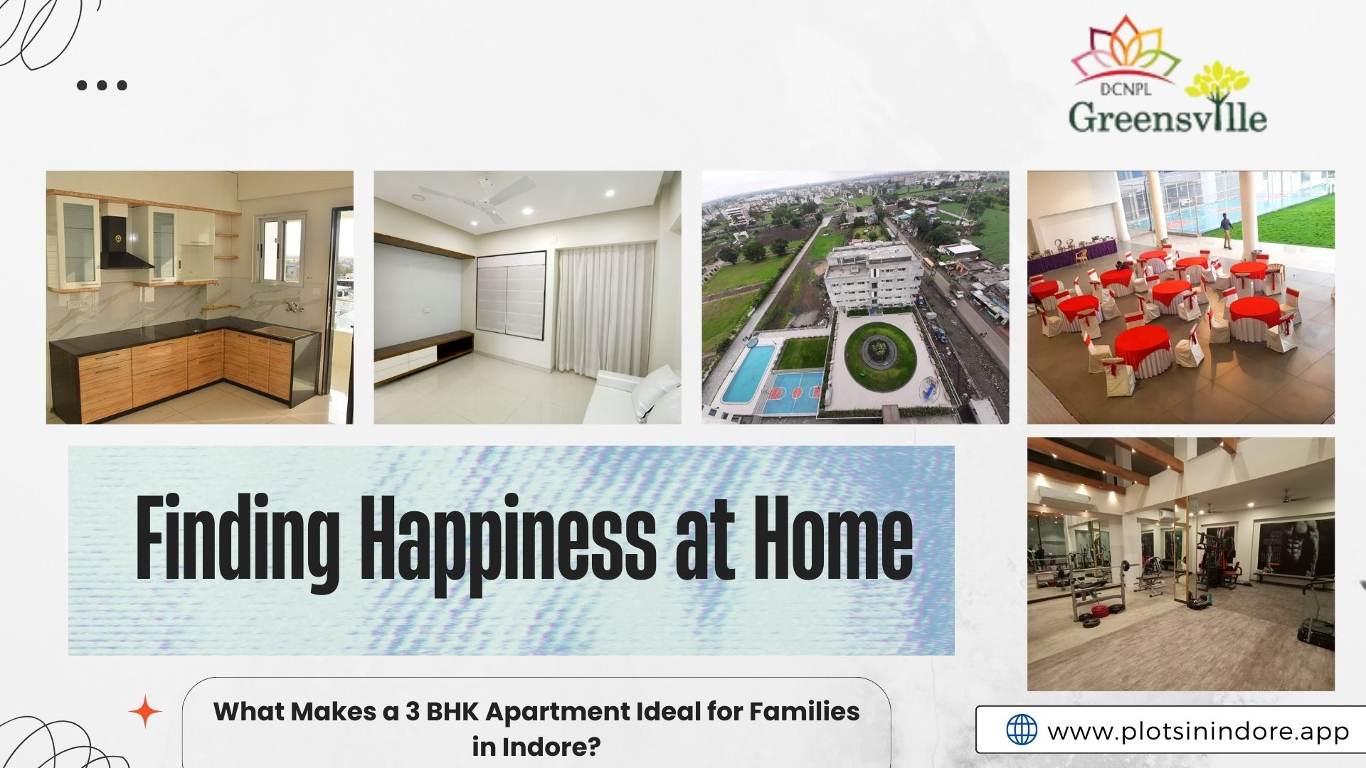 Finding Happiness at Home: What Makes a 3 BHK Apartment Ideal for Families in Indore?