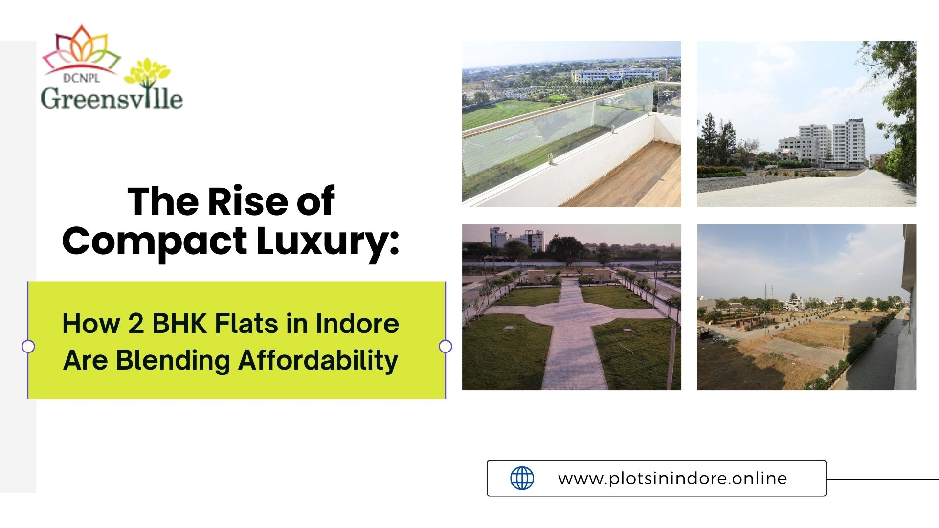 The Rise of Compact Luxury: How 2 BHK Flats in Indore Are Blending Affordability