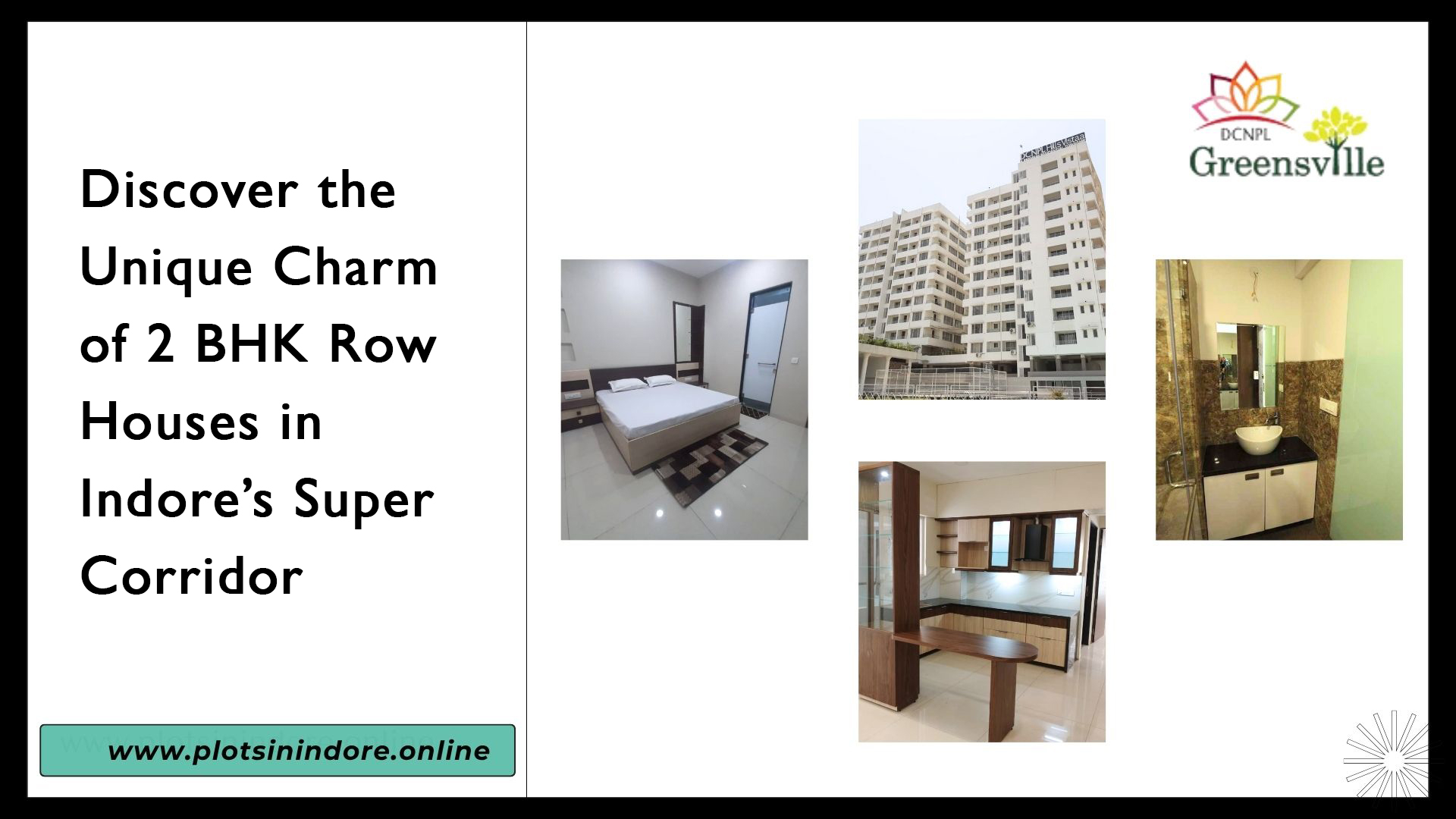 Discover the Unique Charm of 2 BHK Row Houses in Indore’s Super Corridor